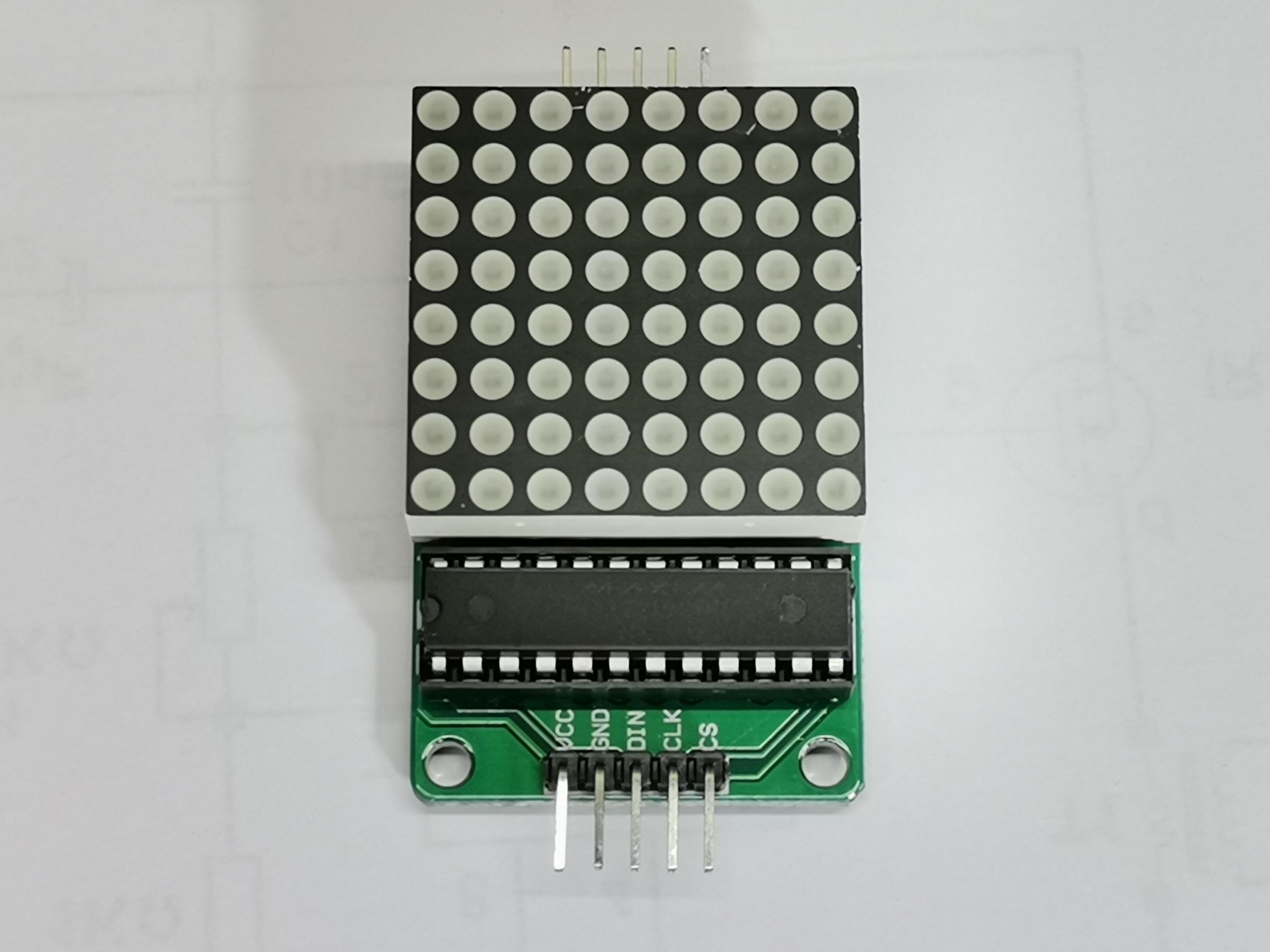 Arduino Matrix Scrolling Weather Station and Clock With BME 280 and ...