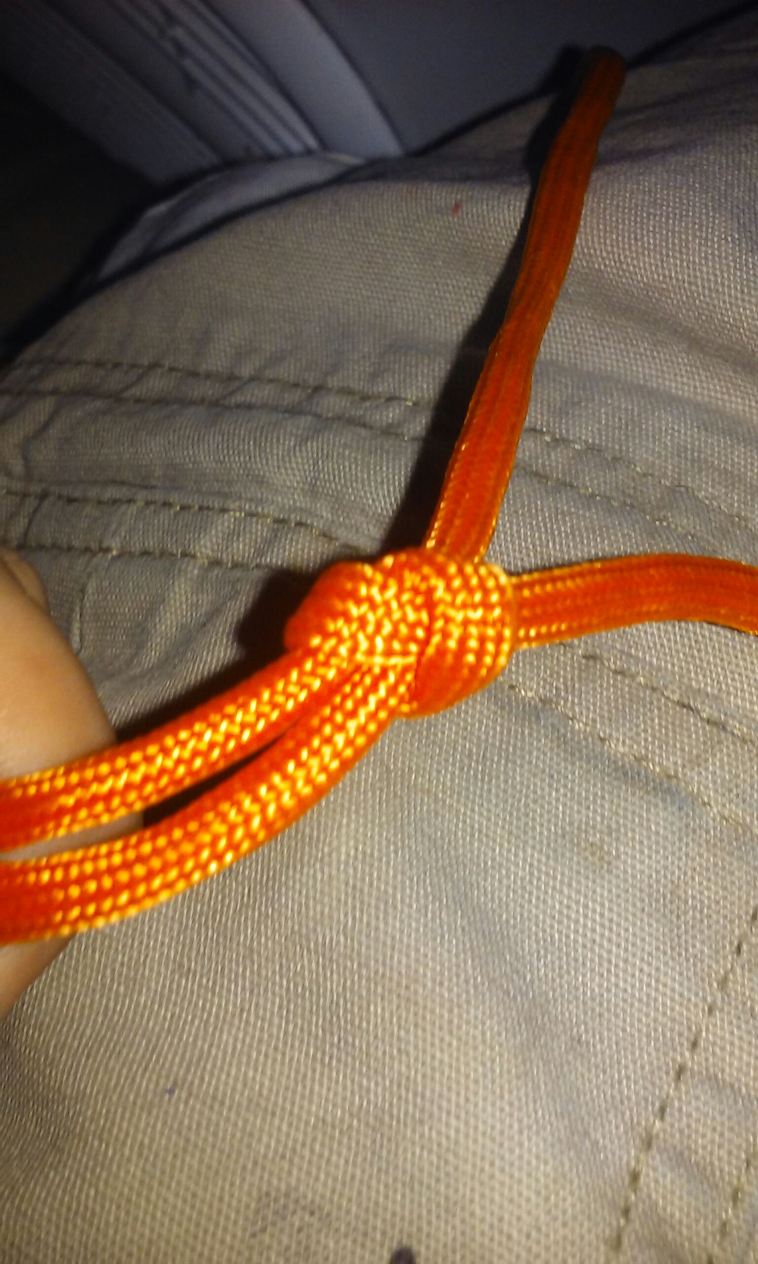 How to make a quick and easy slip knot