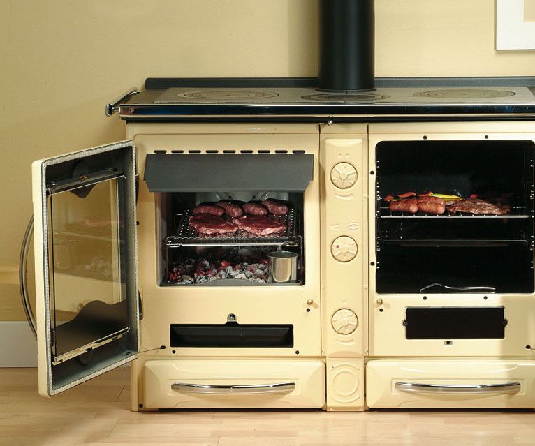 Cooking on a Wood Cook Stove