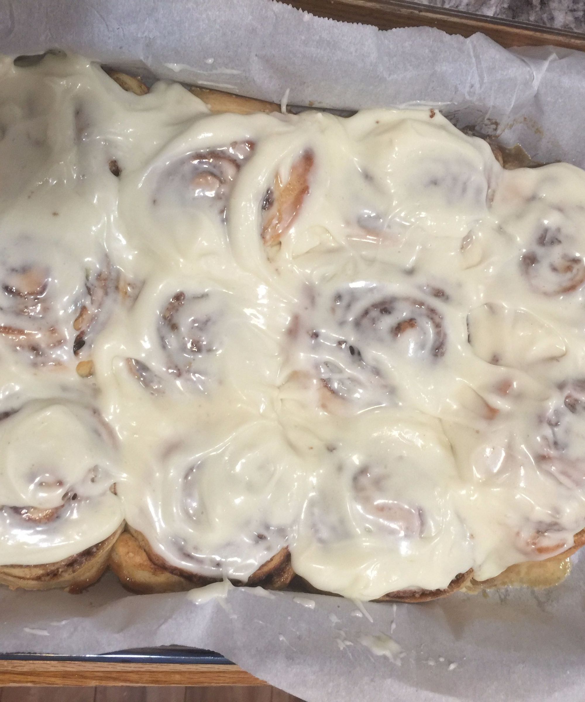 Cinnamon Roll Buns 