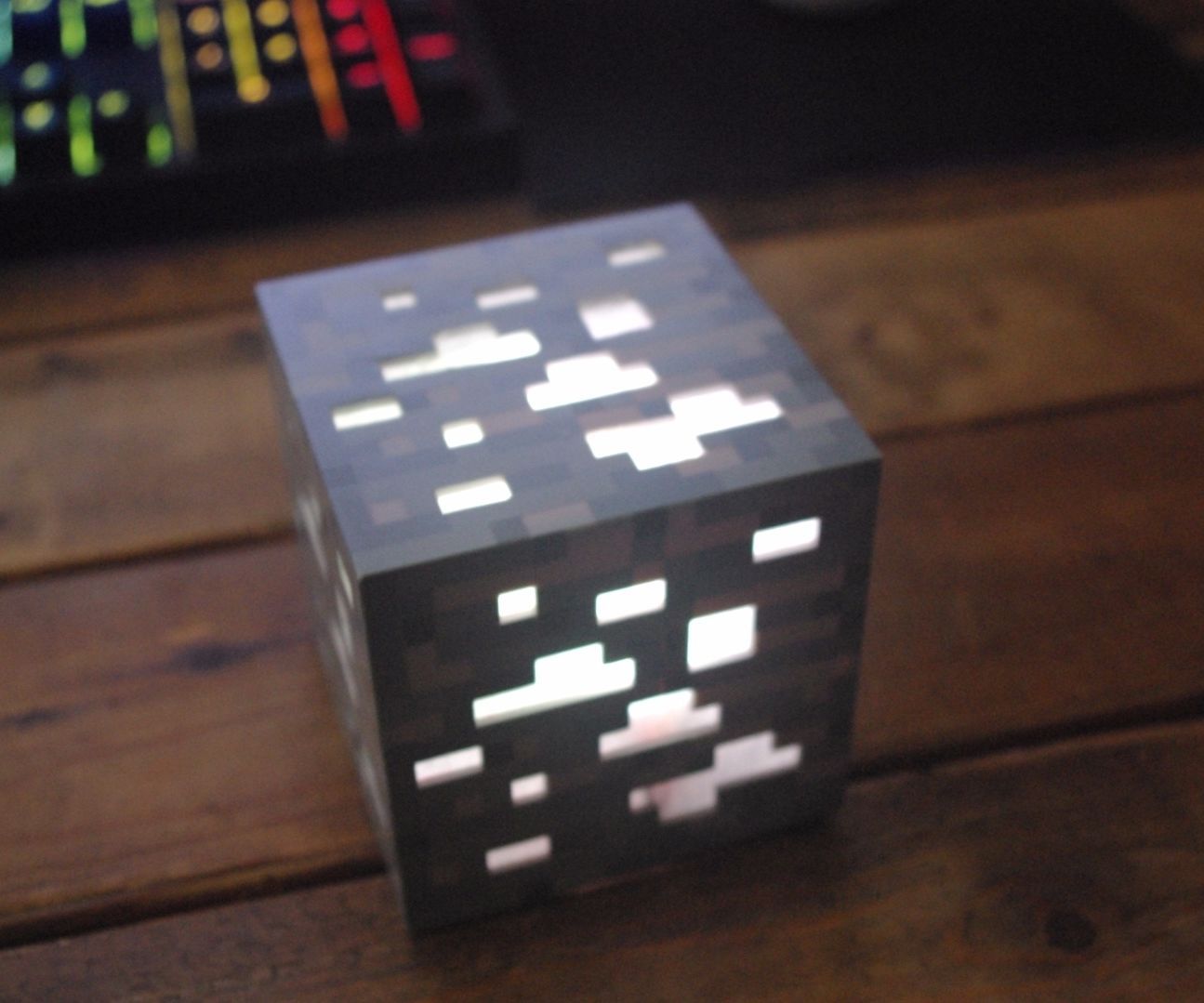 Minecraft Rainbow Ore Lamp