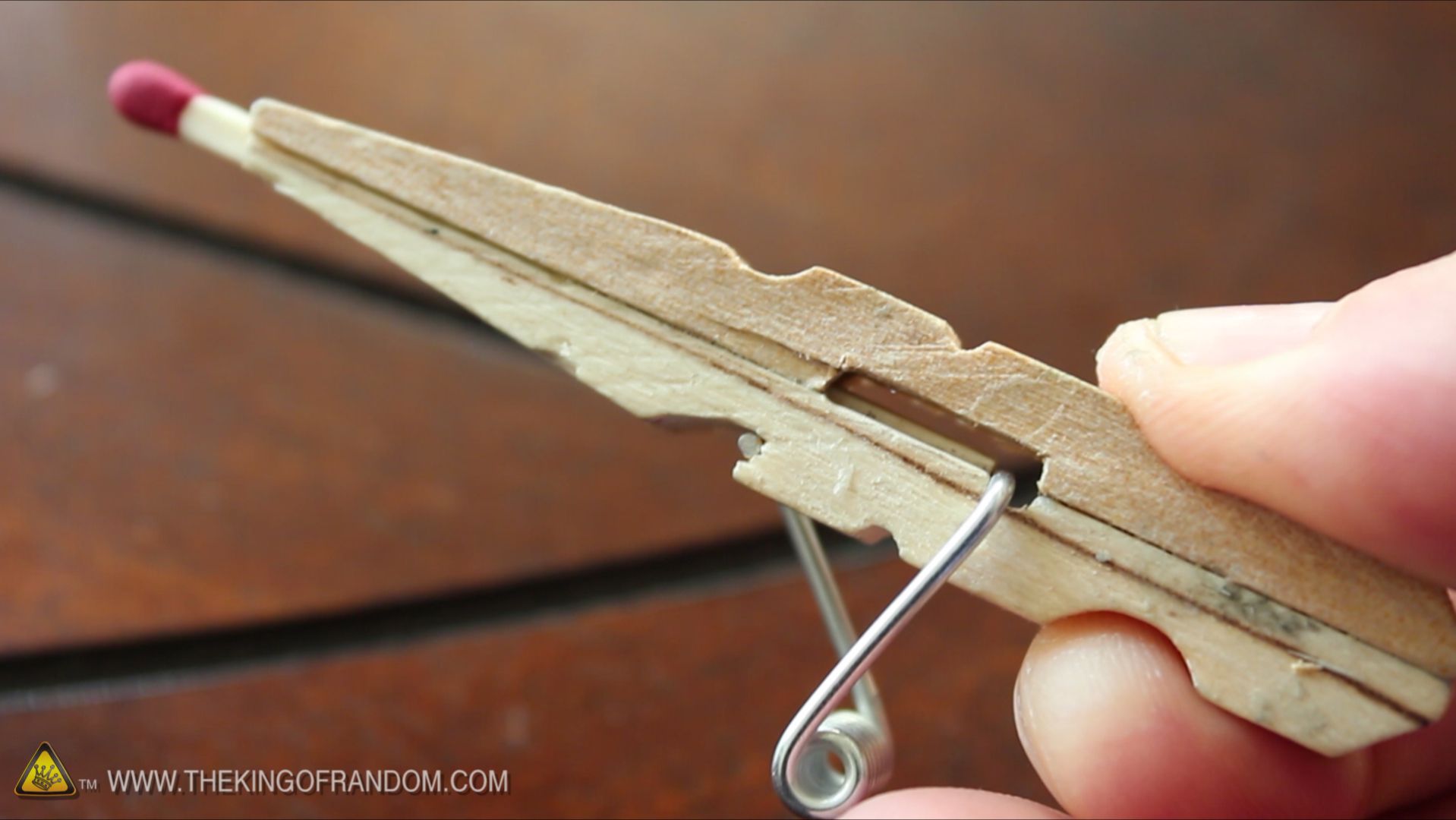 Mini Matchstick Gun the Clothespin Pocket Pistol 8 Steps (with Pictures) Instructables