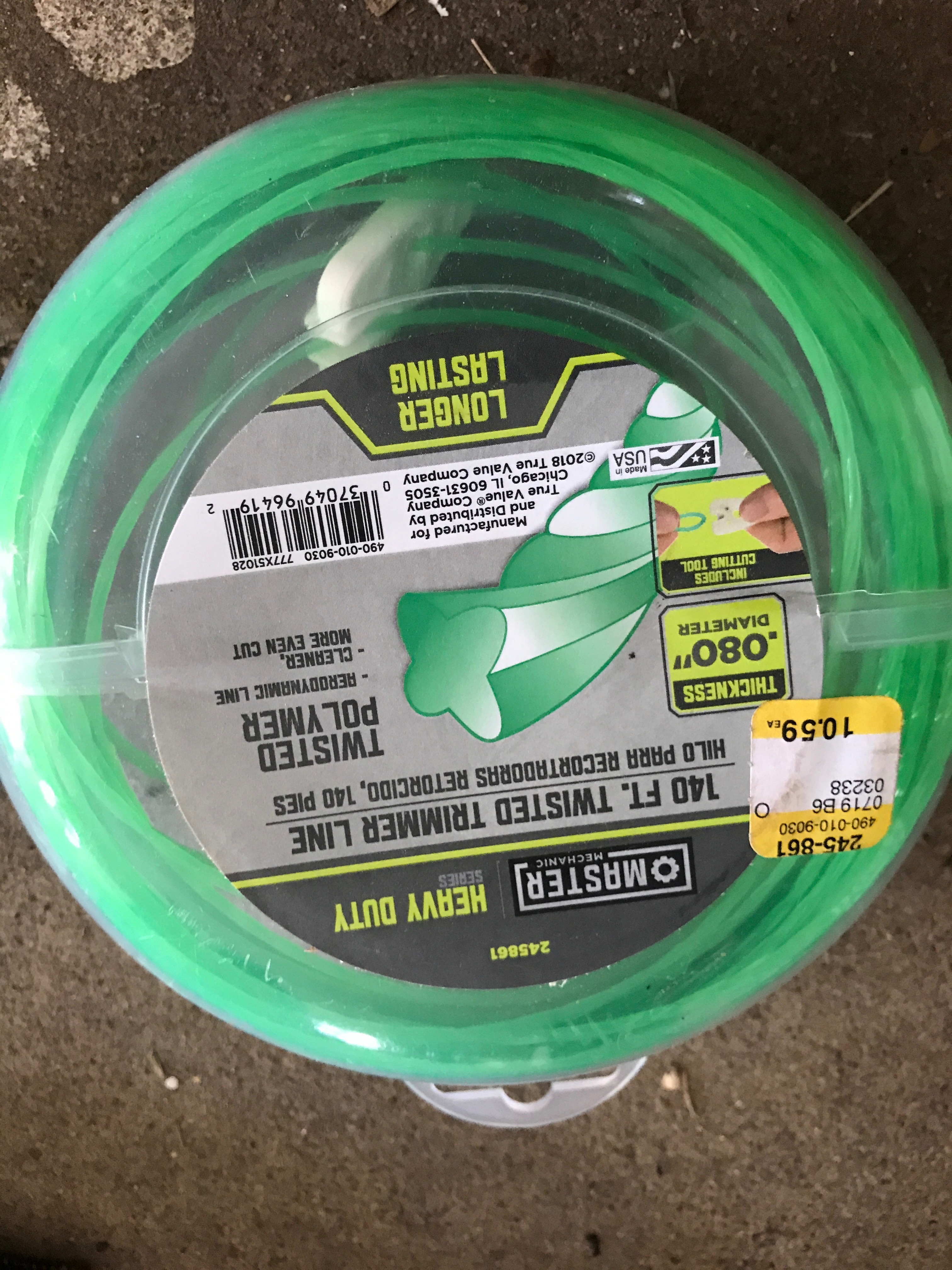 String Trimmer Winding Tool 3 Steps Instructables