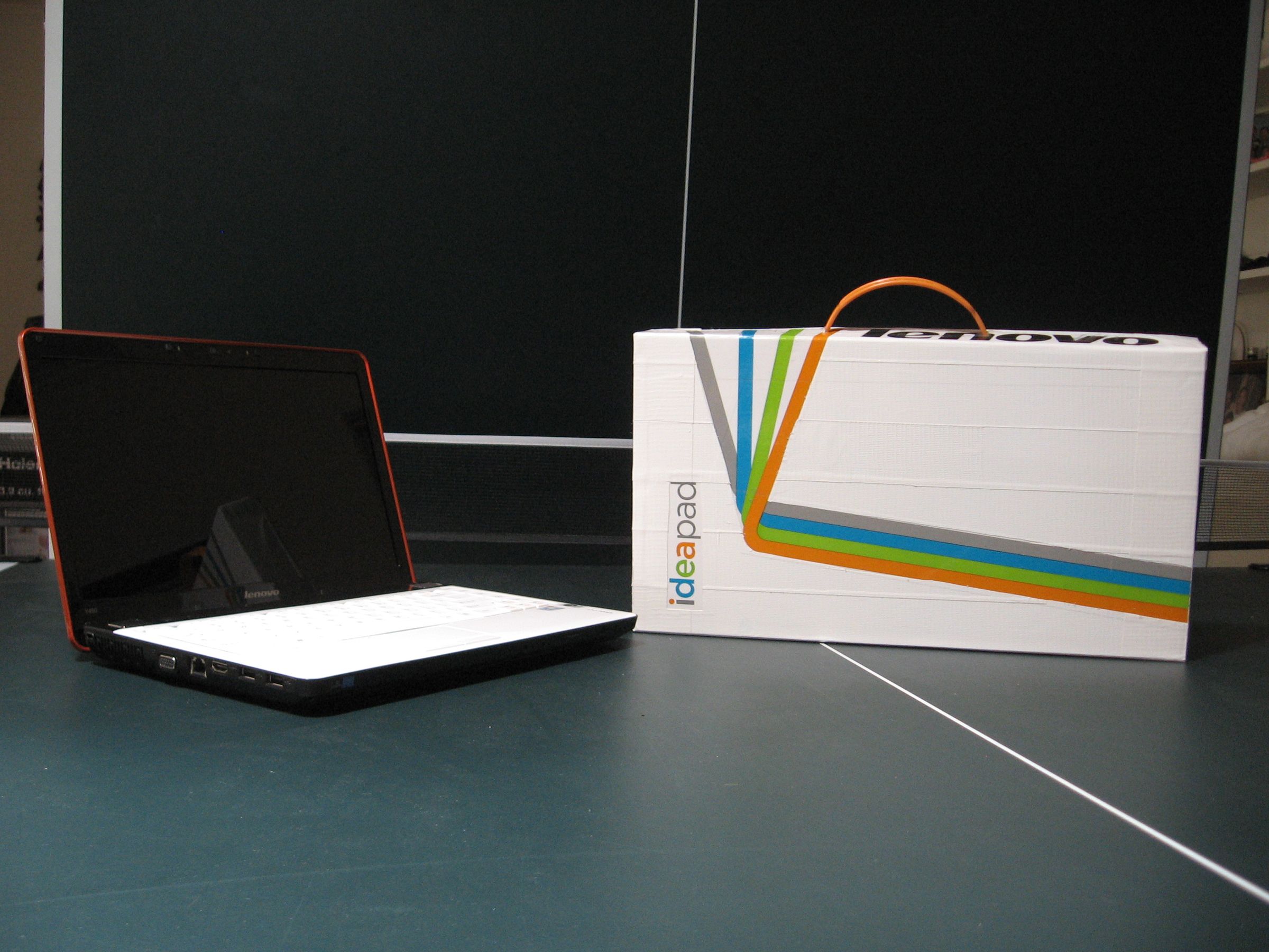 Rethinking the Shipping Box: a Laptop Case