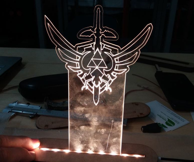 Luminária - Zelda