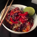 Freezer to Table in 10 Mins: Thai Shrimp Stir-Fry with Coconut Rice