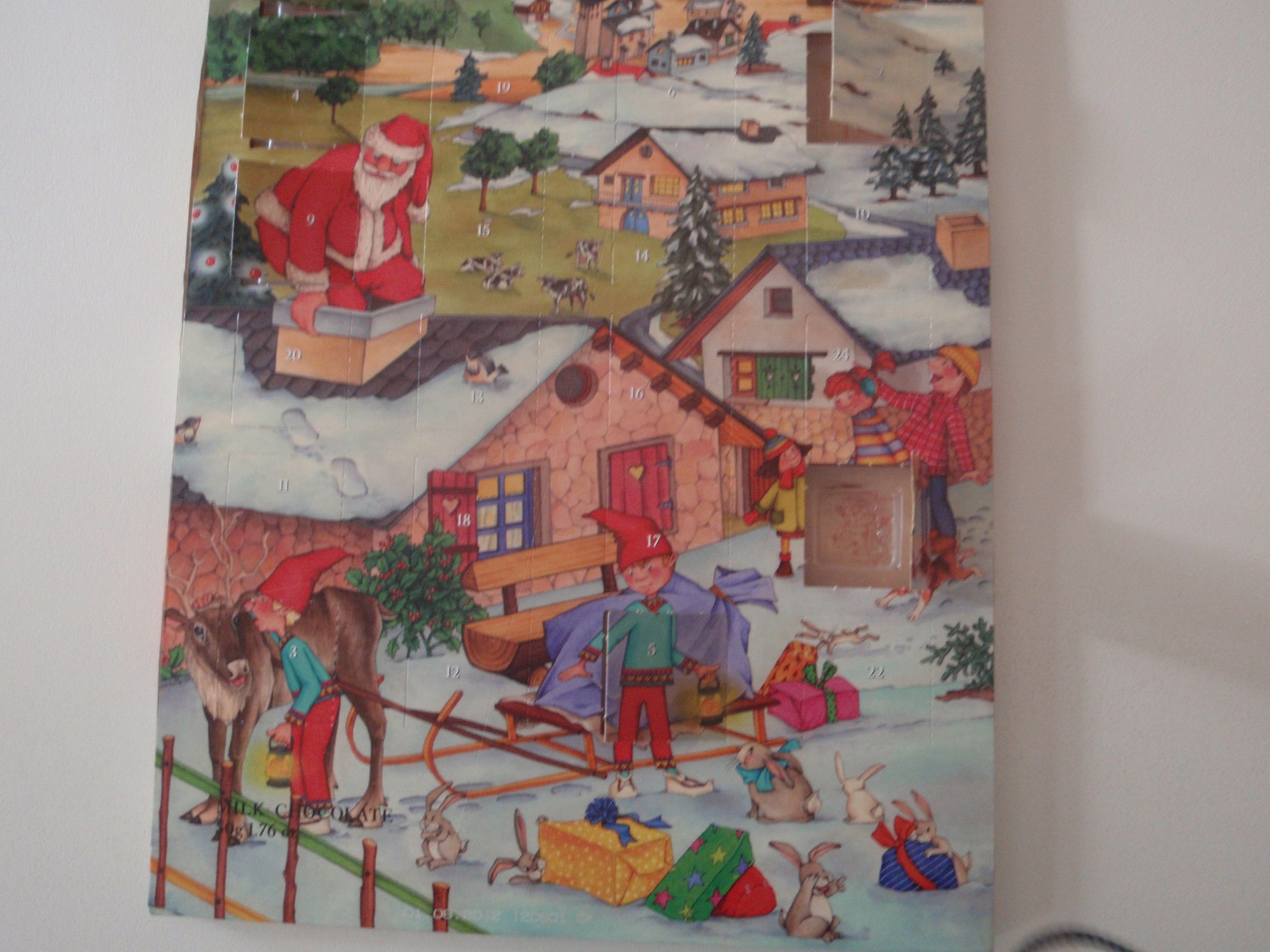 How to Re-use an Advent Calender to Make More Chocolates!