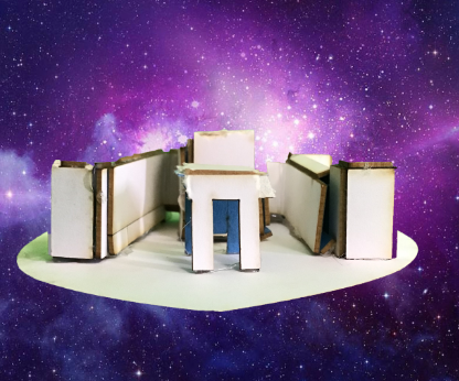 Laser Cutting Mini Castle