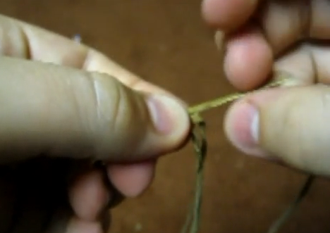 Make Your Own Primitive Leather Cordage (video)