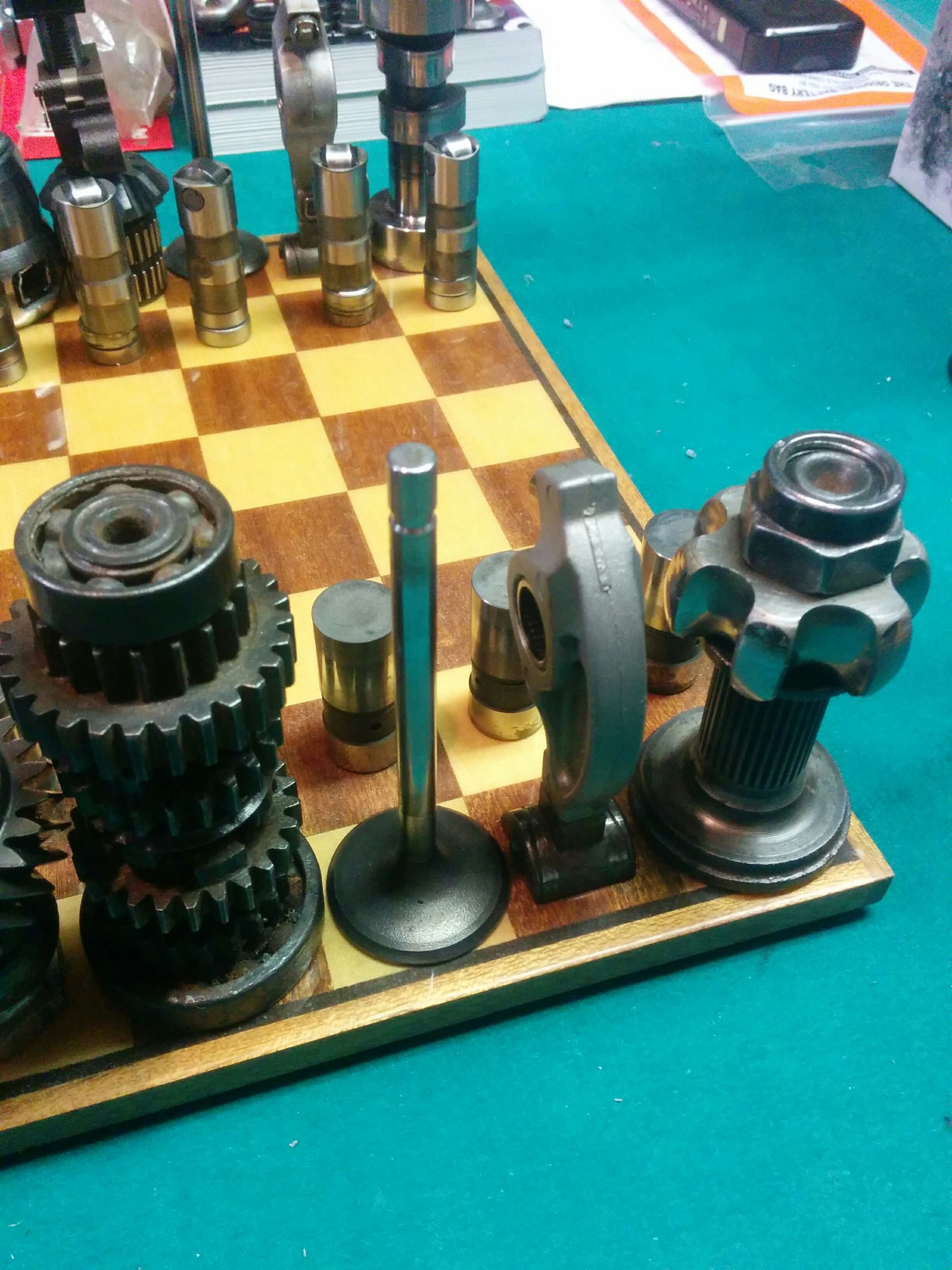 Automotive Chess Set Valves 11 Steps (with Pictures) Instructables