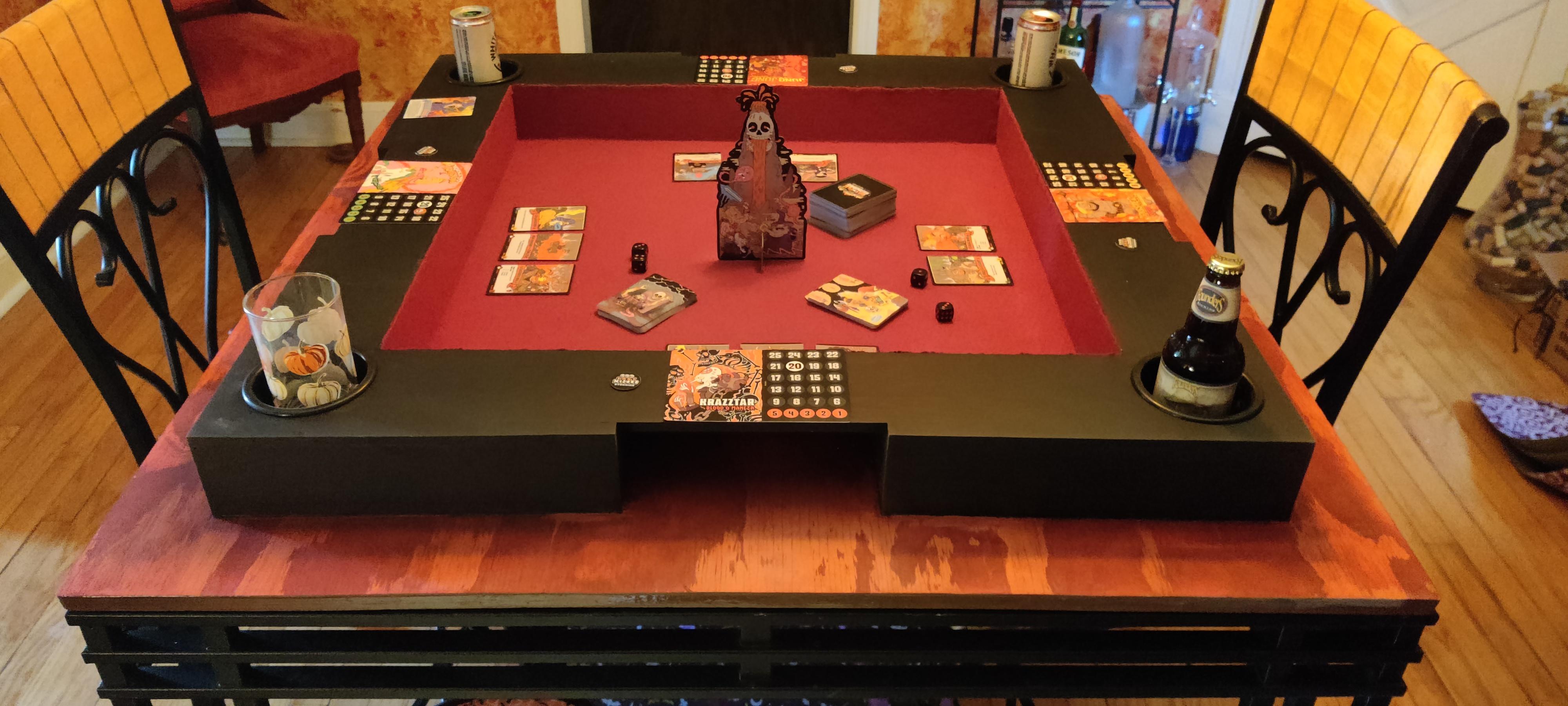 Gaming Table: Dining Room Table Upgrade