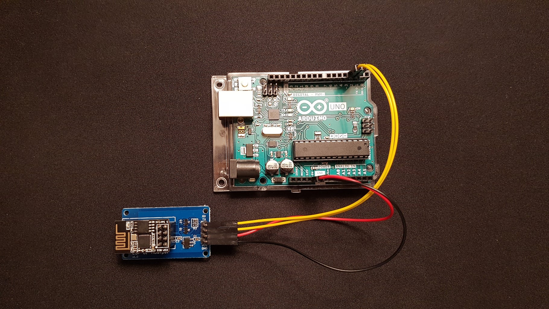 Connect Arduino Uno With ESP8266