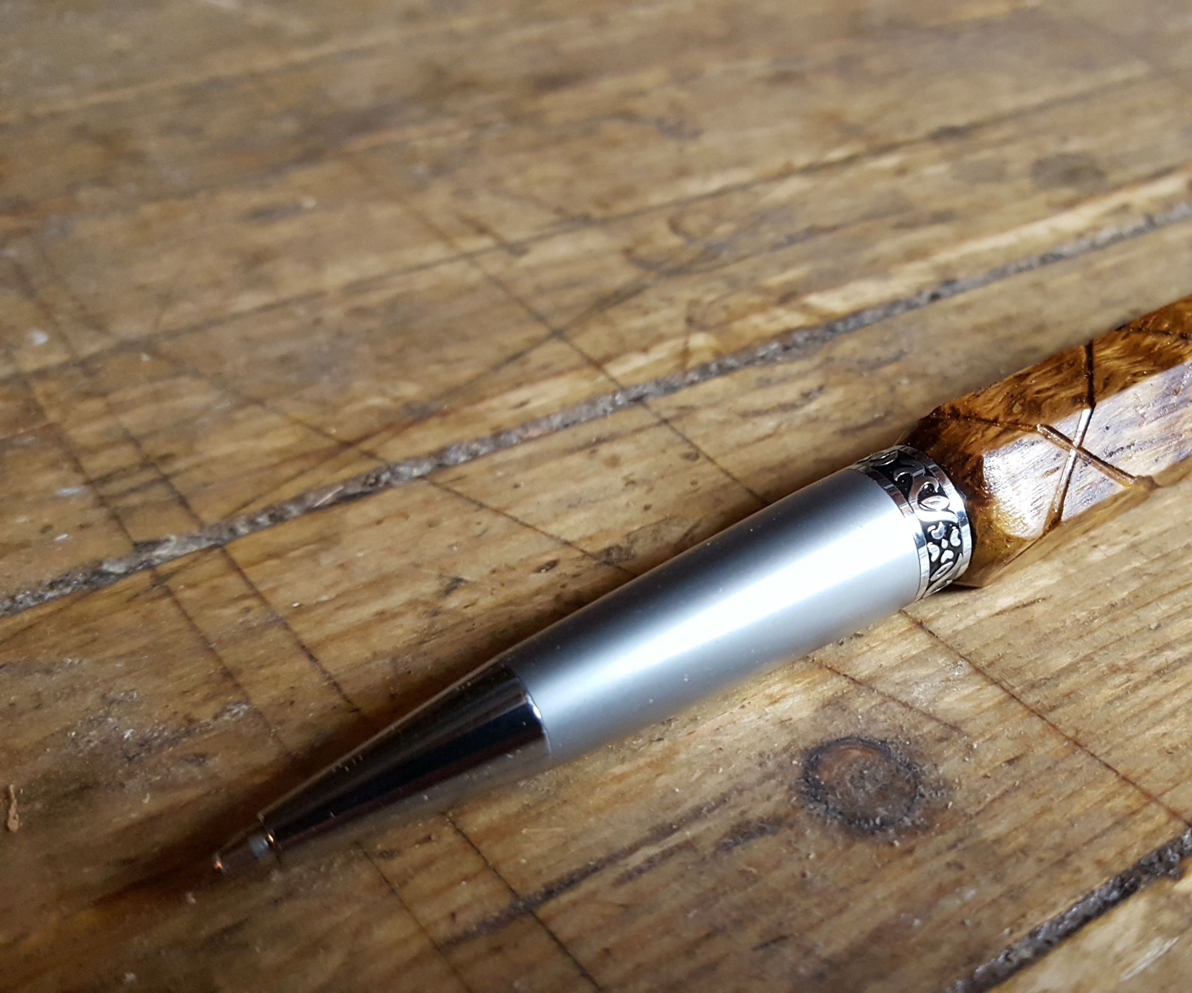 Carved Pen With No Lathe