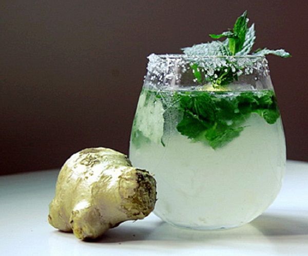 Perfect ginger lemonade