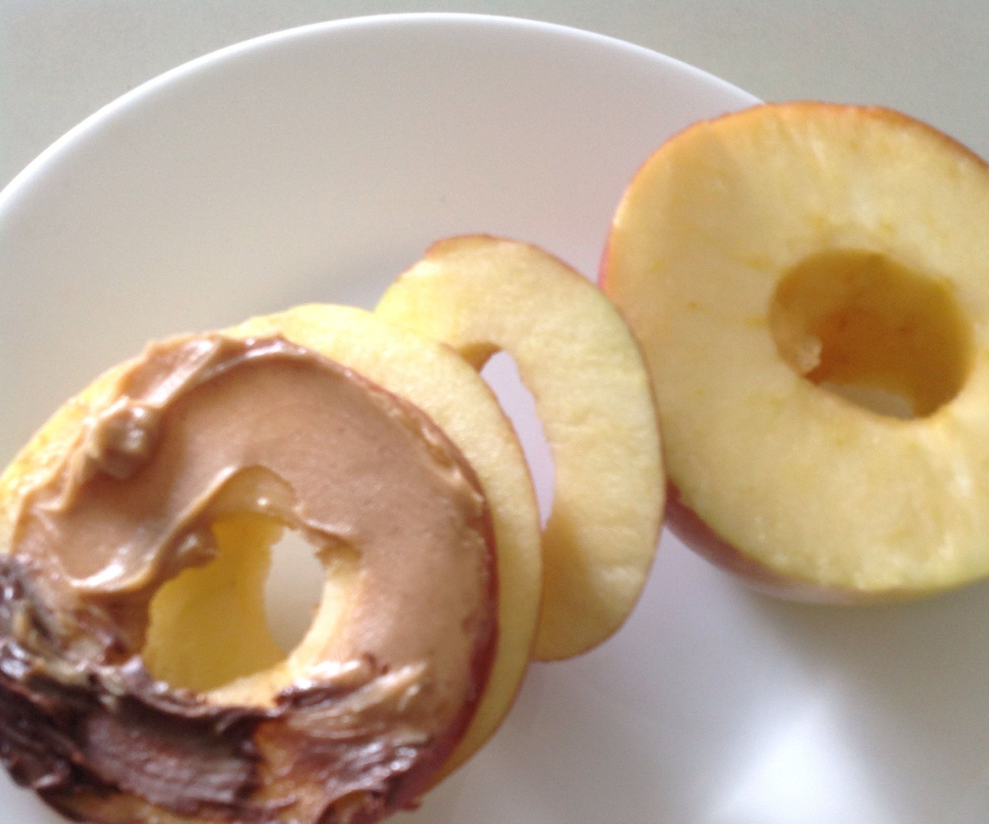 PB&J Filled Apples