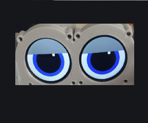 PART3 - Drawing Random Eyes Using Ardunio_GFX_Library With 2xGC9A01 and RP2040-zero