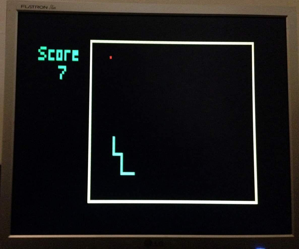 VGA Snake With Arduino Uno