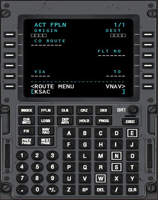 How to Program X-Plane11 Default 737 FMC : 43 Steps - Instructables