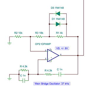 Wein Bridge Oscillator Design