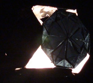 Pyromaniac Chrysanthemum Kusudama