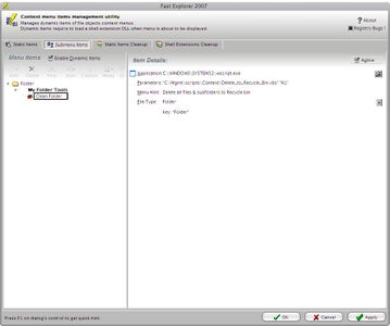 Create a Submenu and Add an Item