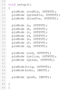 Breaking Down the Code - Void Setup