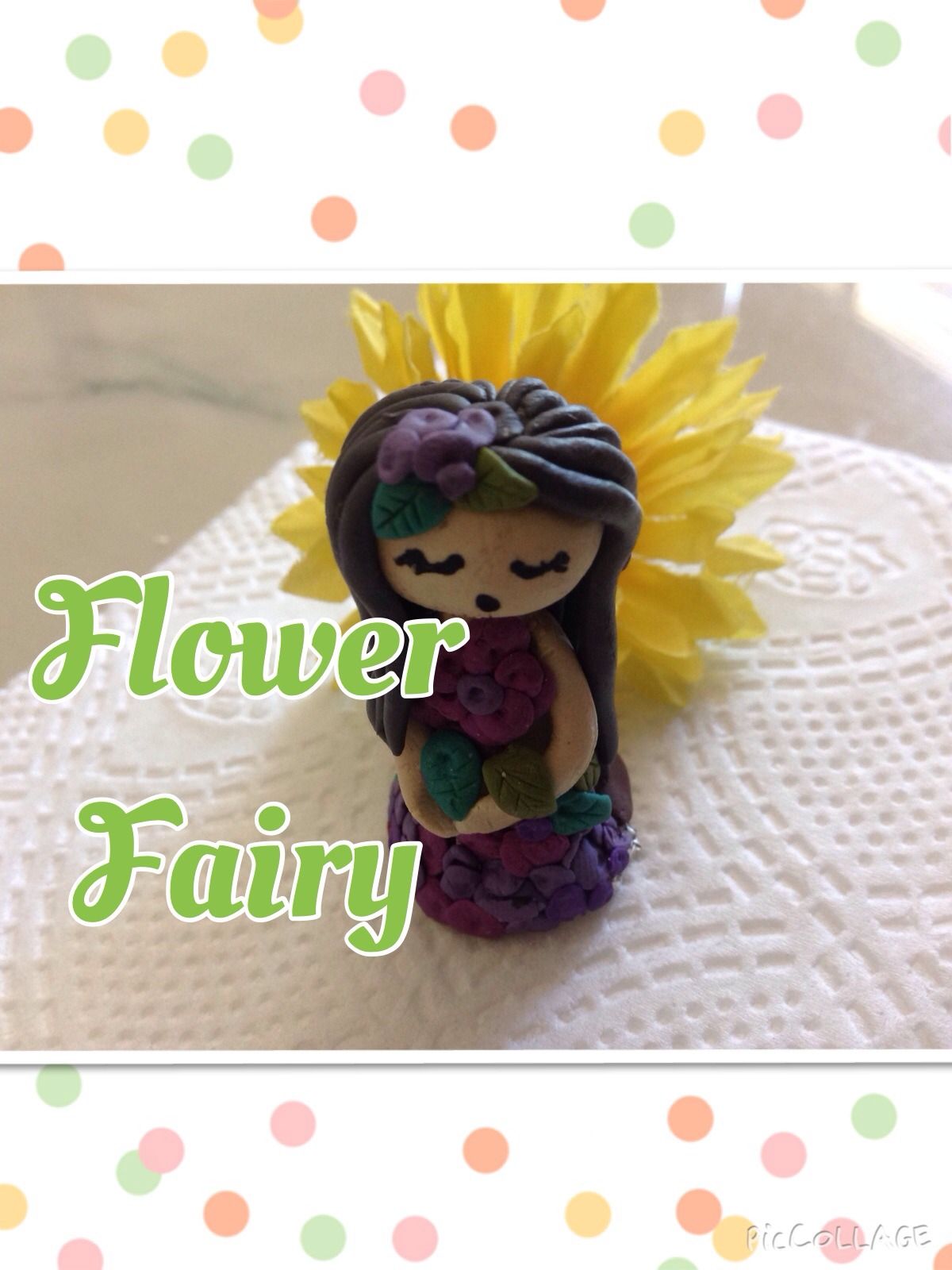 Clay Flower Fairy 