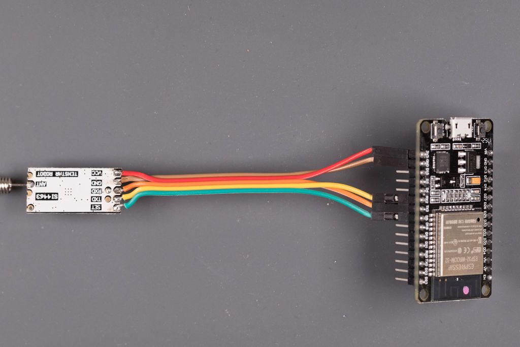 Connecting HC-12 Module to ESP32