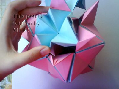 Color Origami Ball 5 Steps Instructables