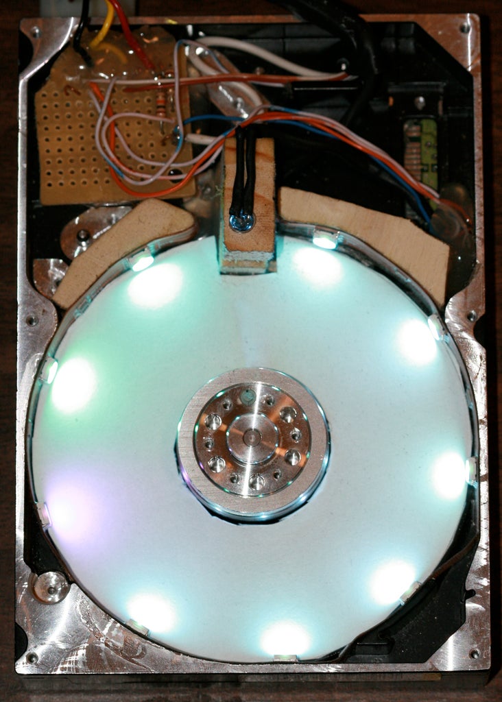 Hard Drive Persistence of Vision (HDPOV)