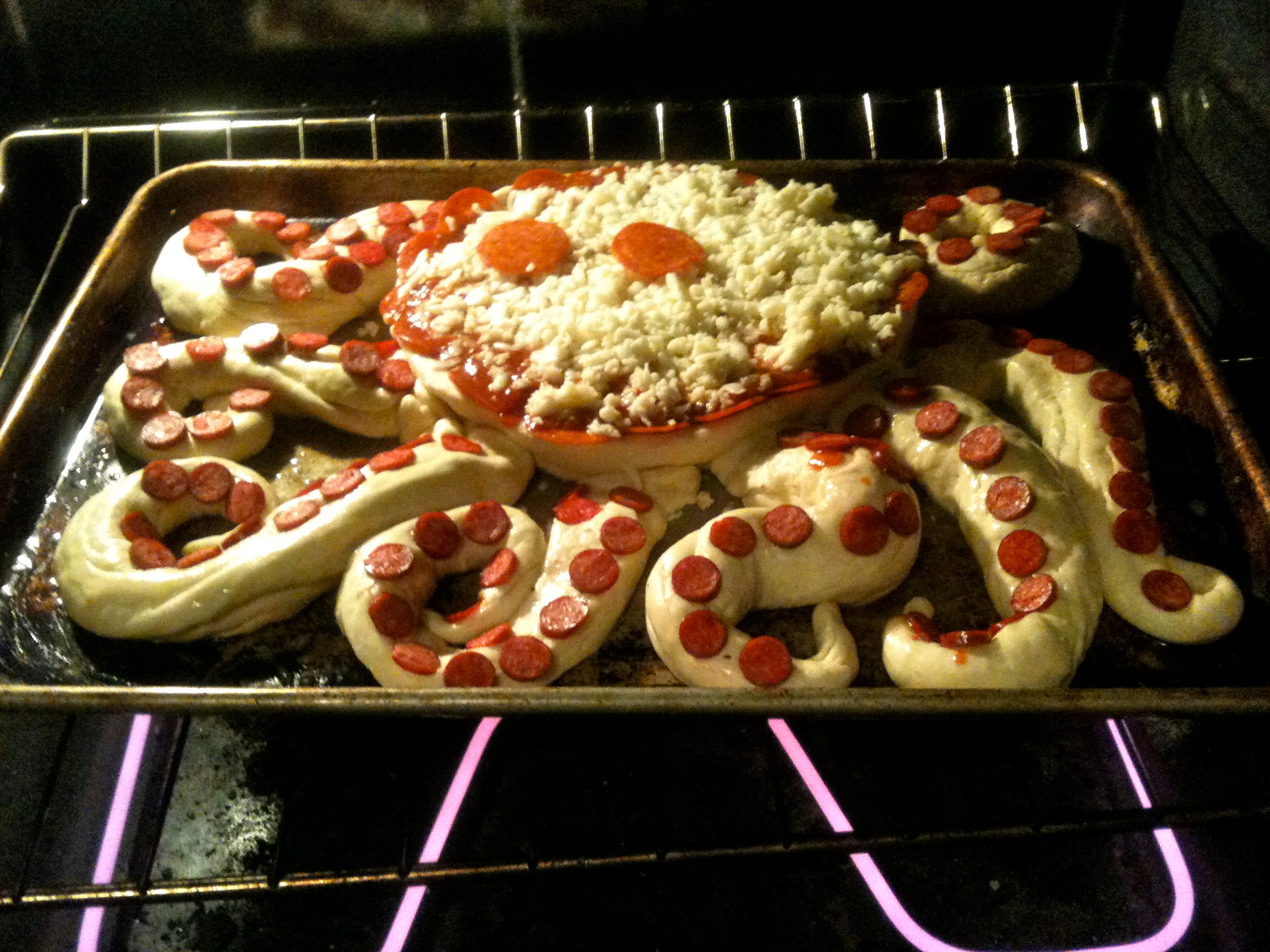 Octopizza Pie: Gruesome and Delicious