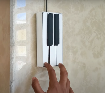 Piano Doorbell - Reimagine How a Door Bell Sounds : 12 Steps (with ...