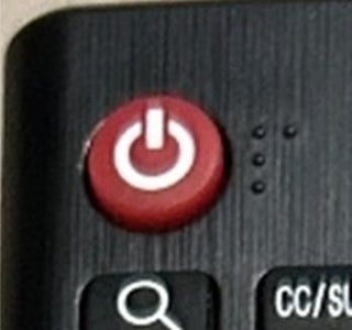 Powering on the TV