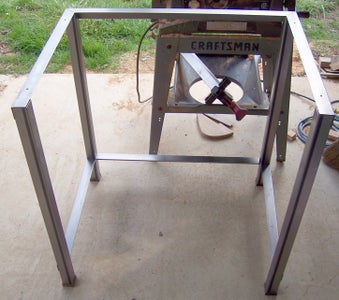 Cut and Bend the Bottom Bracing