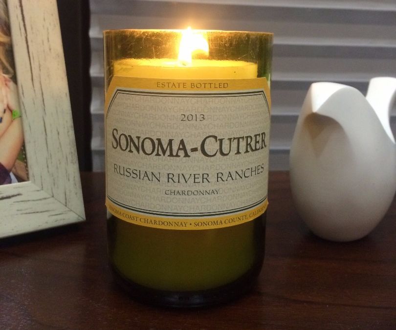 Transforming a Bottle Into a Candle
