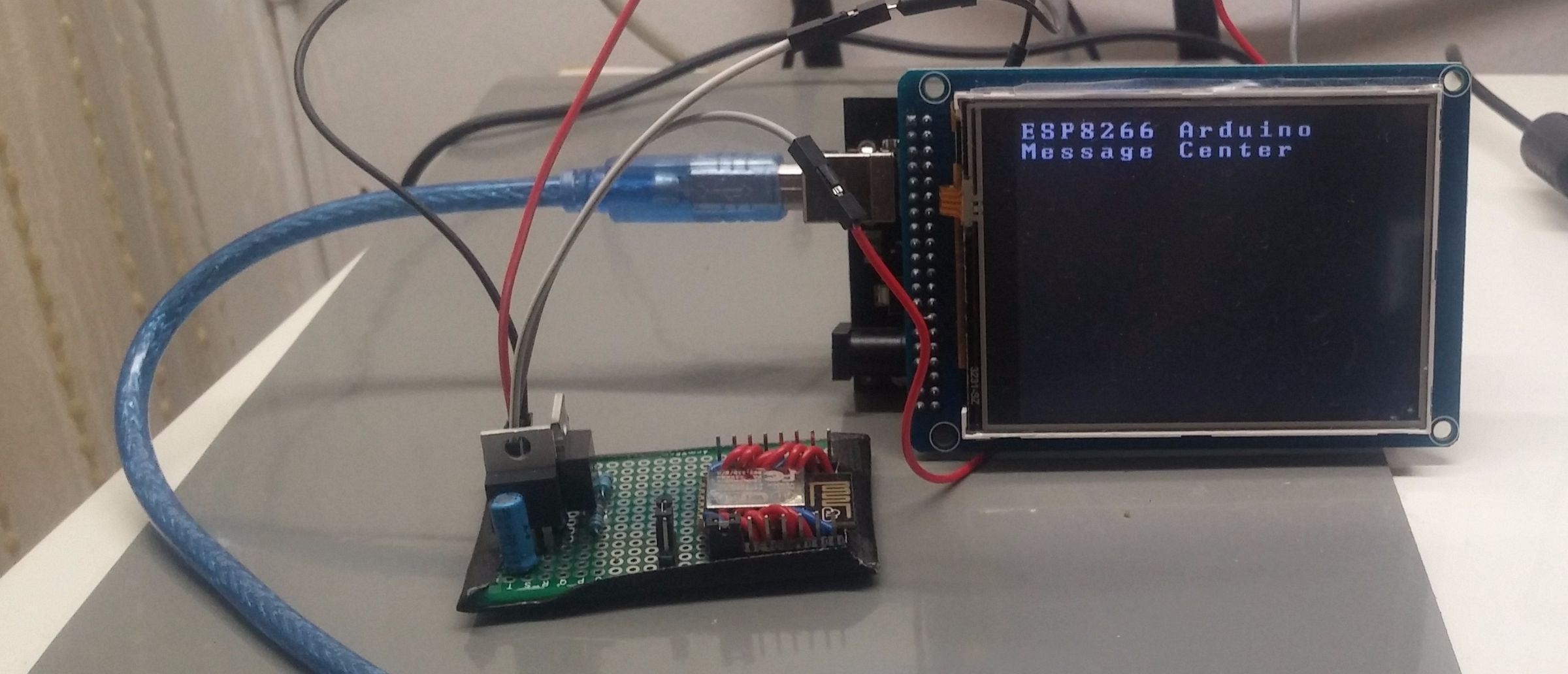 ESP8266 LCD Billboard
