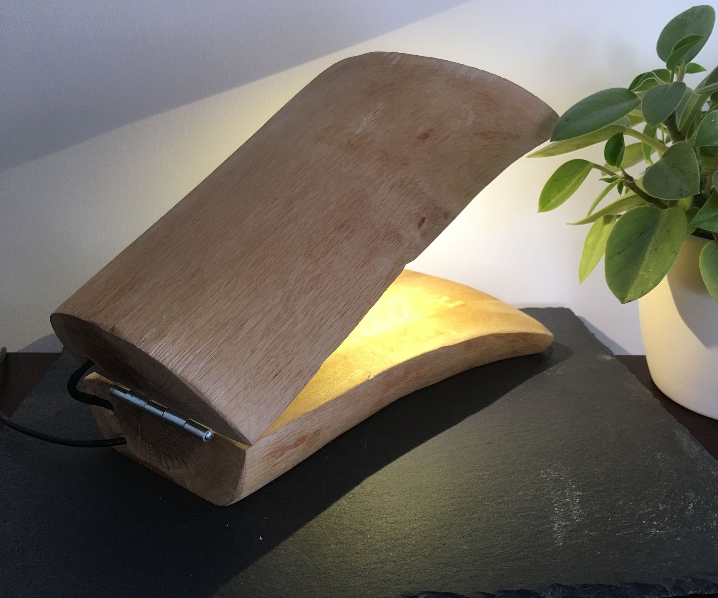 Hall (effect) Log Lamp 