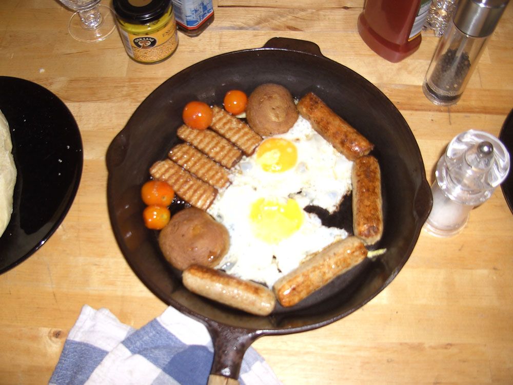 One Pot Veggie Super Six Breakfast