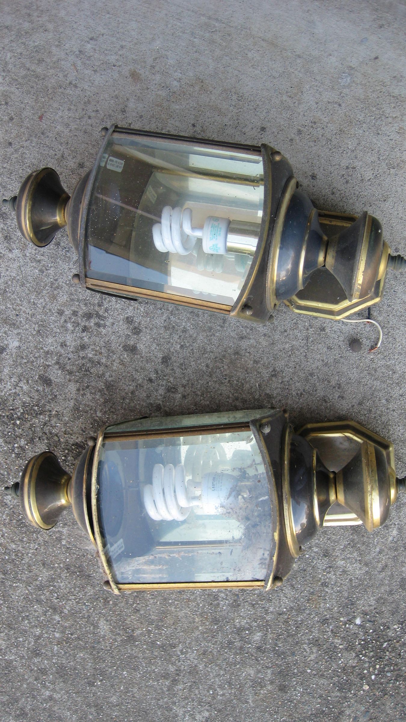 Salvage an Old Outside Light