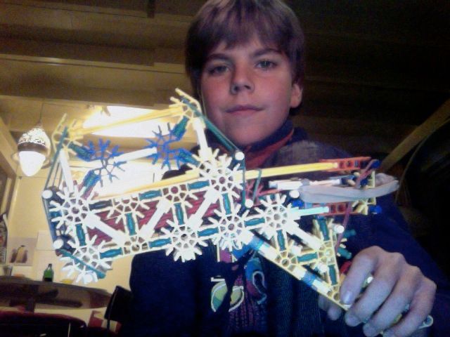 K'nex "Pretty Strong 1" VERY STRONG Gun With Magazine