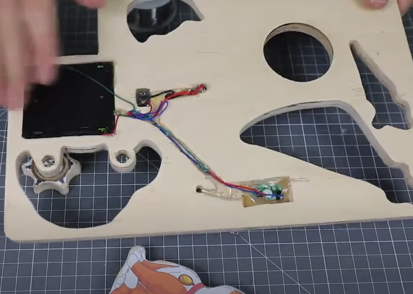 HOW TO MAKE a MULTIFUNCTIONAL GAME FOR KIDS DEVELOPMENT FROM PLYWOOD ...