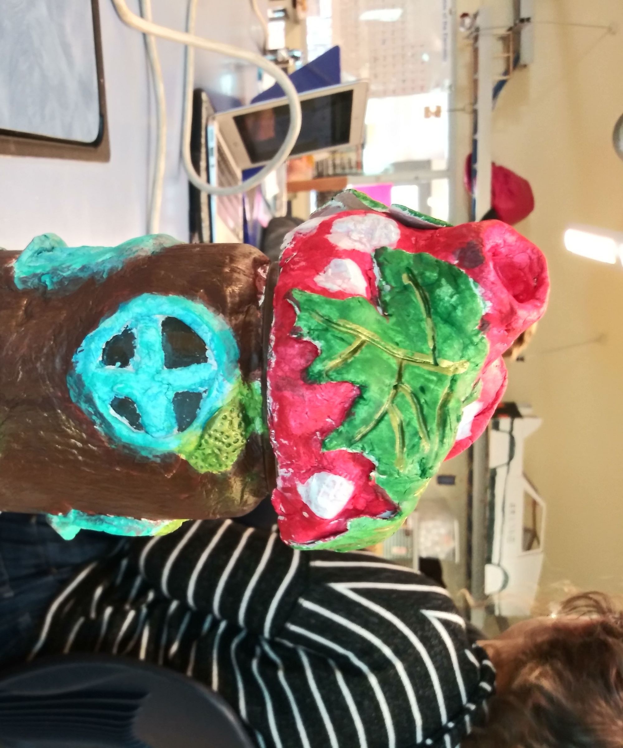 Clay Fairy House