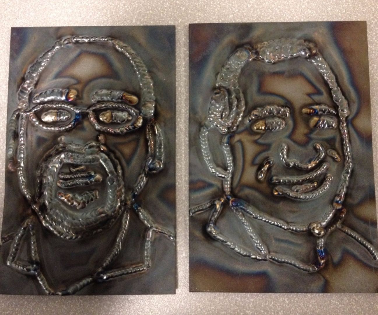 Welded Portraits