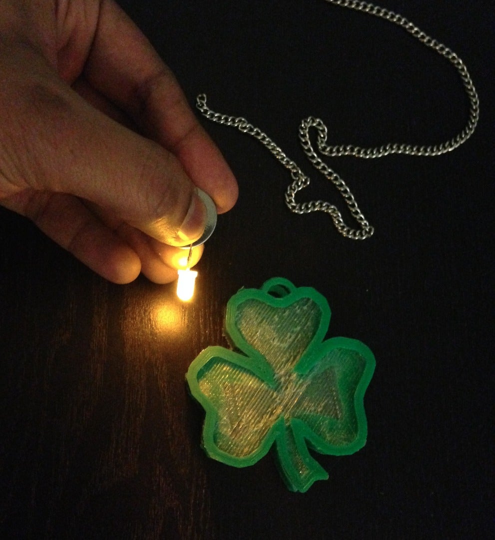 LED Pendant - Using the LED and Coin Cell Battery