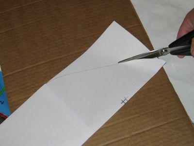Build Up the Shape of the Shark Around the Balloon Using Cardboard