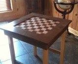 Checkerboard Game Table