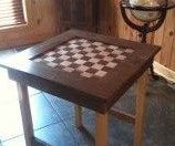 Checkerboard Game Table