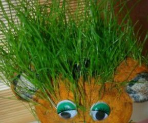 Cute Grass Tiger to Make With Your Kids