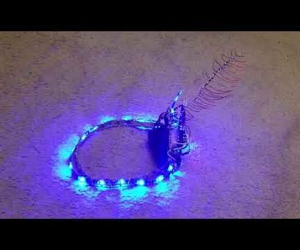 Arduino LED Sound Sensor Activated Head Piece