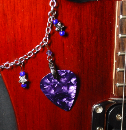 Functional Guitar Pick Necklace